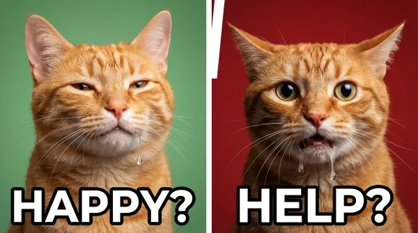 Why Is My Cat Drooling? 7 Causes from Happy to Harmful